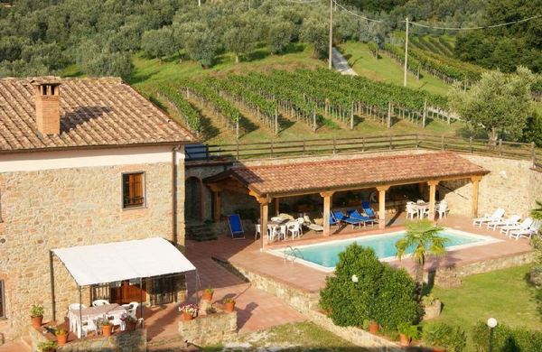 Lamporecchio | Noclegi w winnicy z basenem