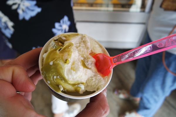 Lody pistacjowo-śmietankowe, Lukka