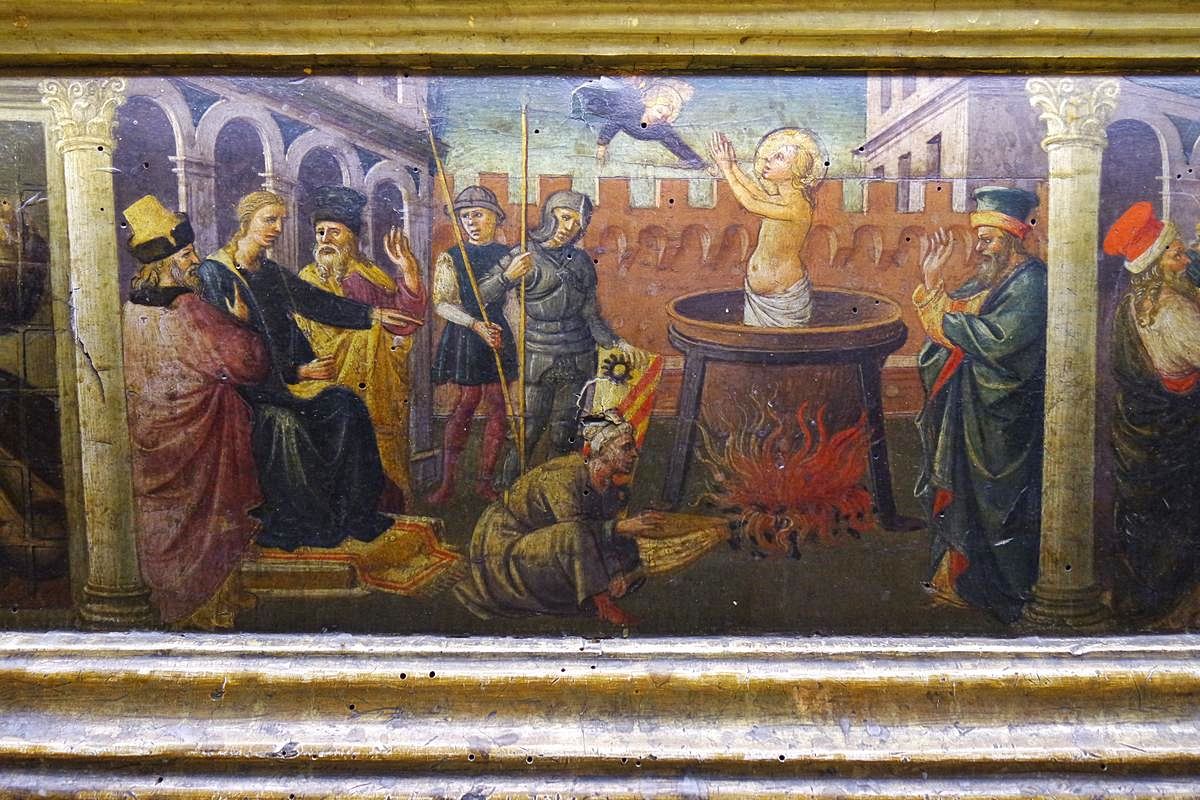 Kościół Santa Margherita, predella Chiesa Santa Margherita, Firenze