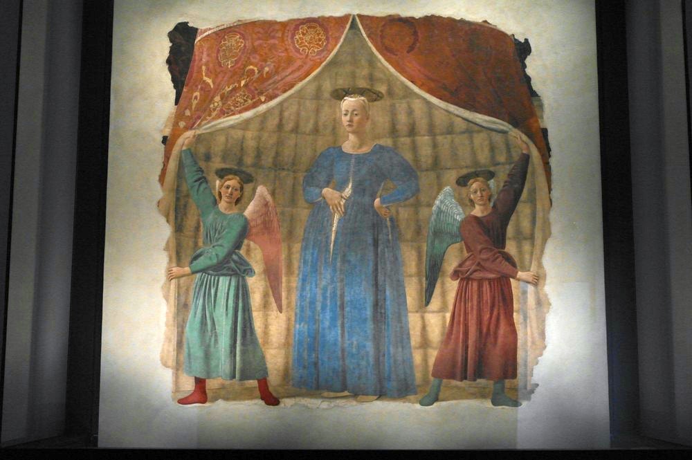 "Madonna del Parto", Piero della Francesca
