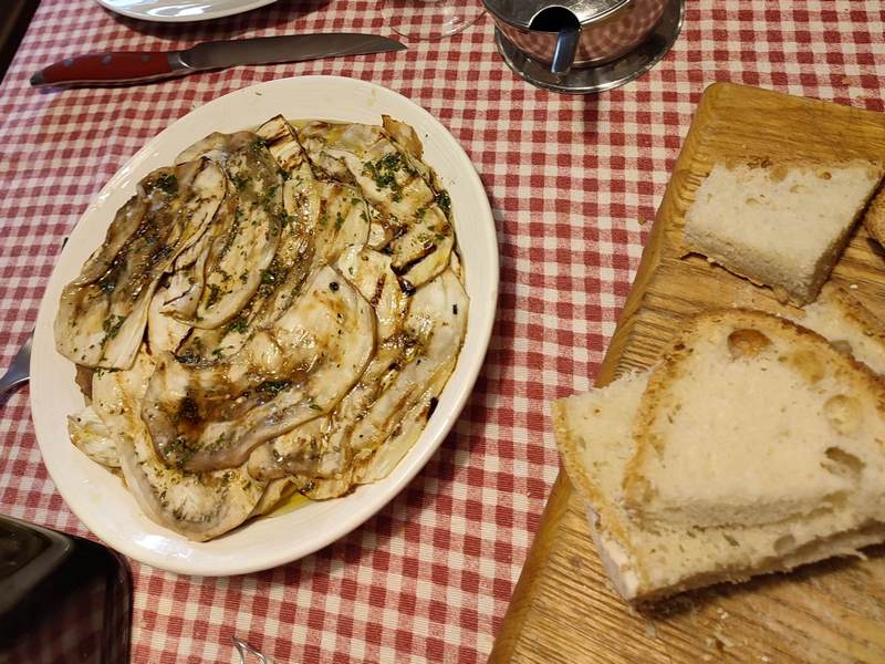 Grillowane bakłażany, kuchnia włoska