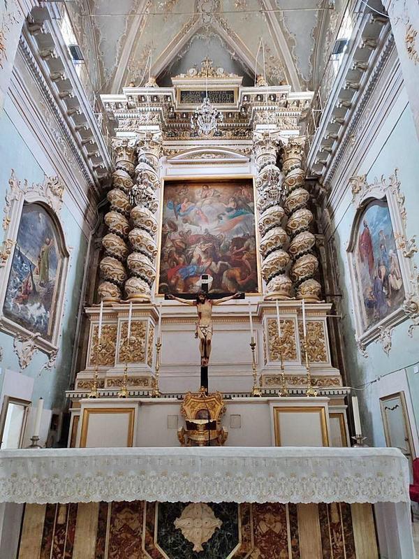 Ołtarz, kościół San Paolo, Palazzolo