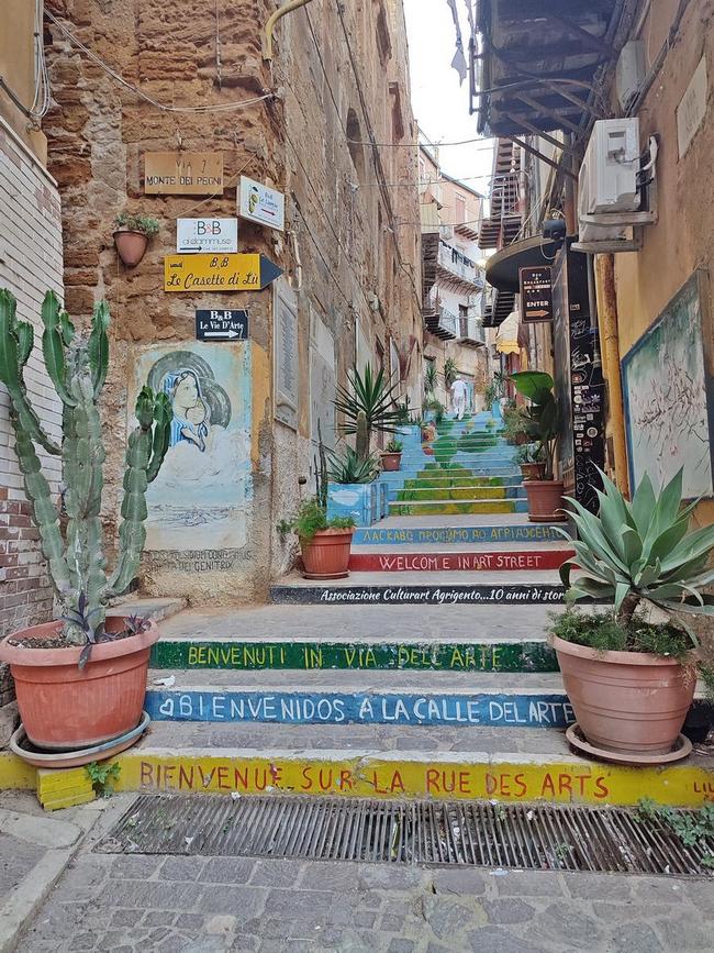 Scalinata degli Artisti, Agrigento