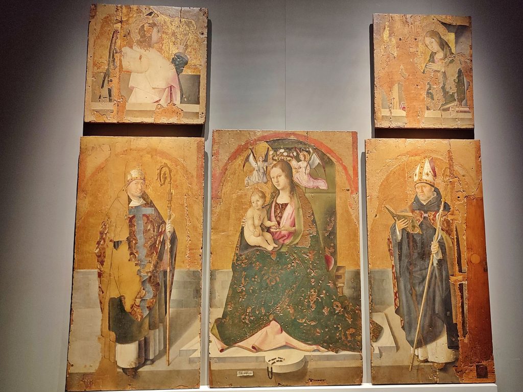 Antonello da Messina, poliptyk San Gregorio (Świętego Grzegorza)