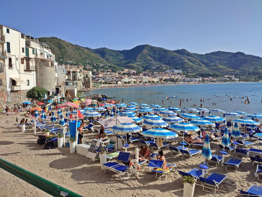 Plaża w Cefalu